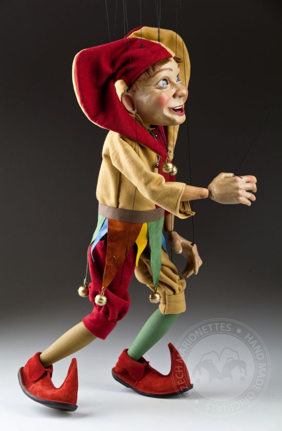 Large Jester Marionette