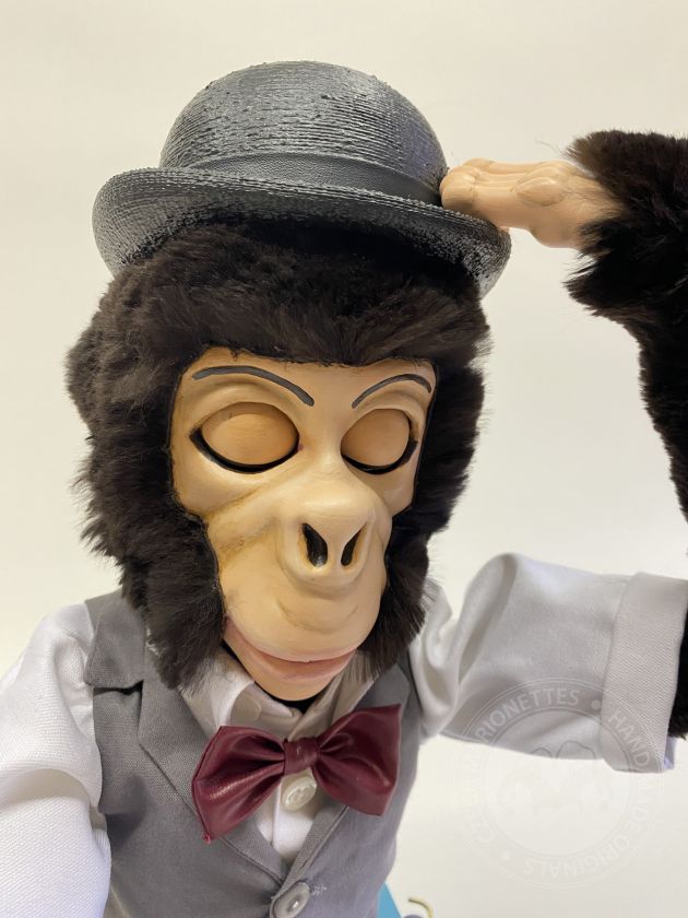 Mr. Monkey - maßgefertigte Marionettenfigur