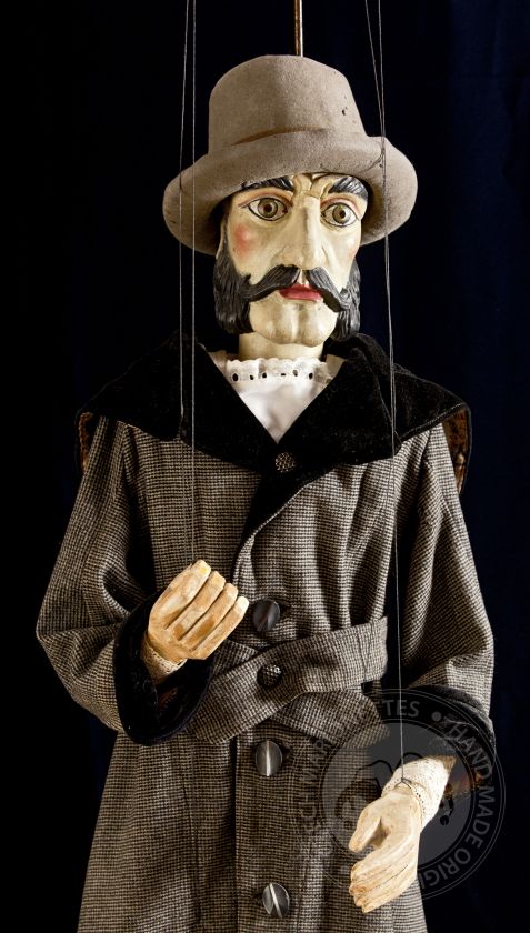 Jägersmann - antike Marionette