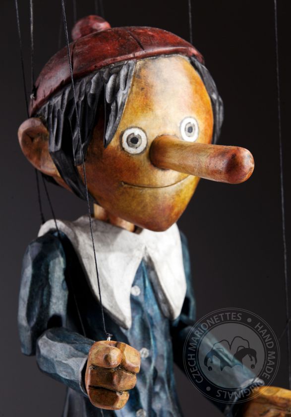 Superstar marionette great Pinocchio – large version
