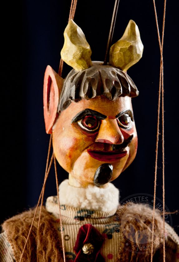 Little Devil - antique marionette