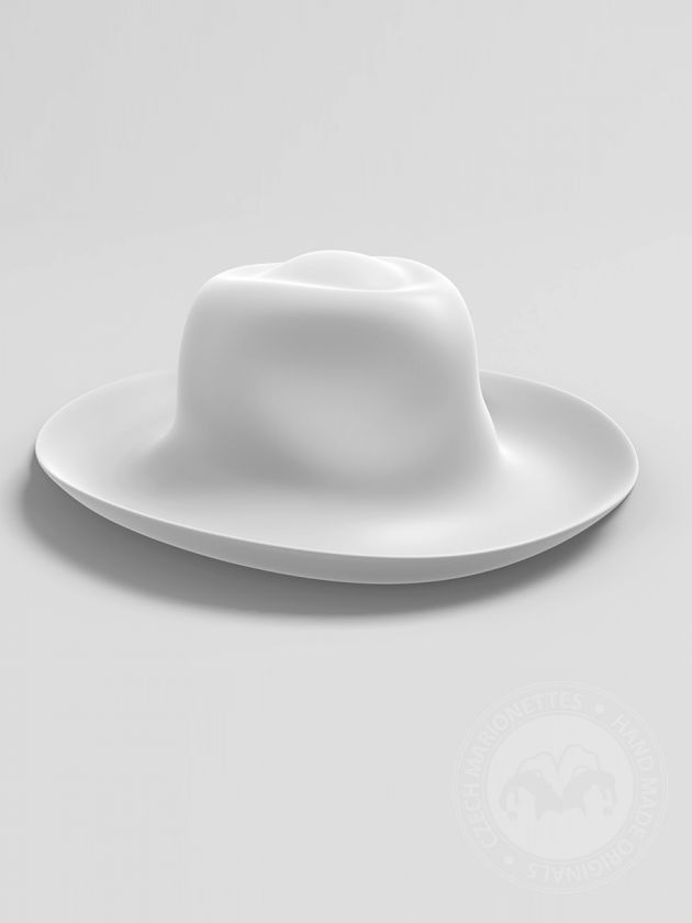 Country - klobouk 3D Model pro 3D tisk