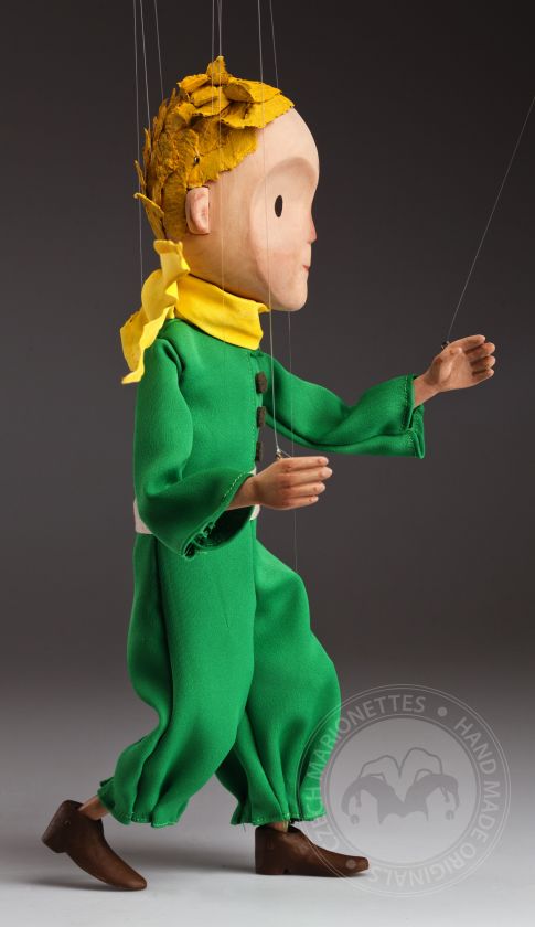 Der Kleine Prinz - Handgeschnitzte Marionette