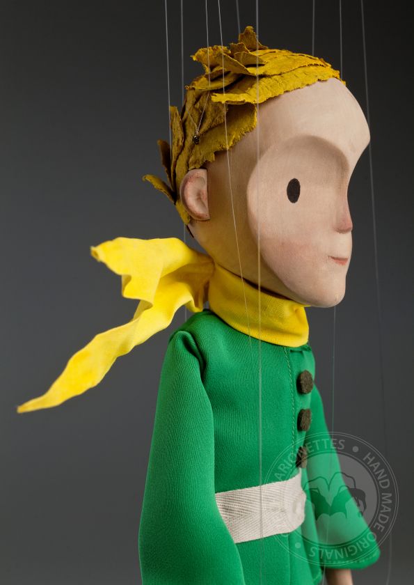Le Petit Prince - Marionnette sculptée à la main
