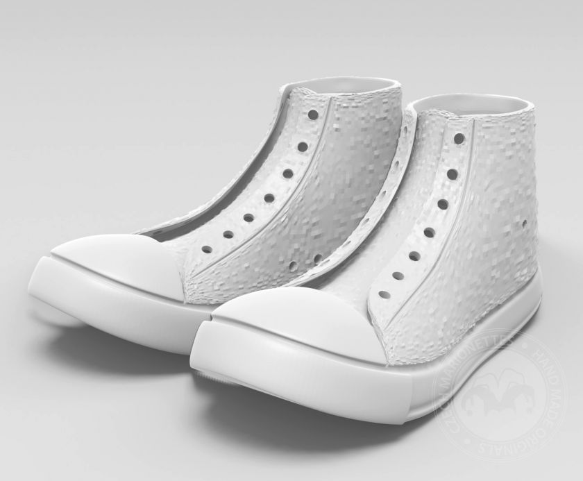 Shoes Converse High for 3D print 120x50x40 mm