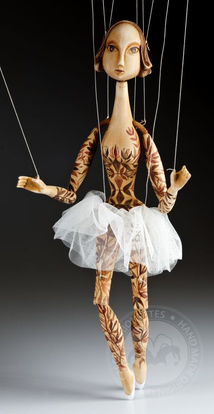 Marionnette en bois - Ballerine