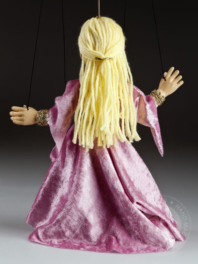 Princess Rosie String Puppet - Handmade Marionette