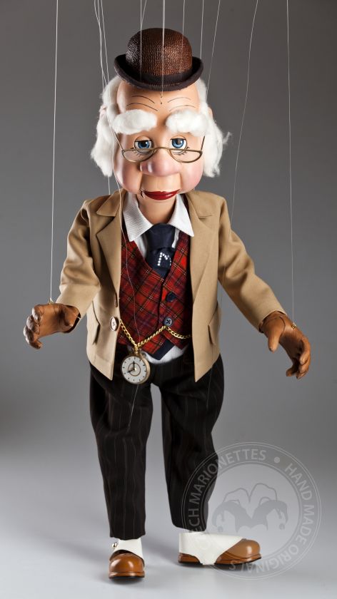 Mr. Bluster marionette - Replica