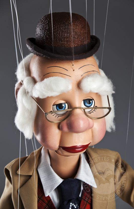 Mr. Bluster marionette - Replica