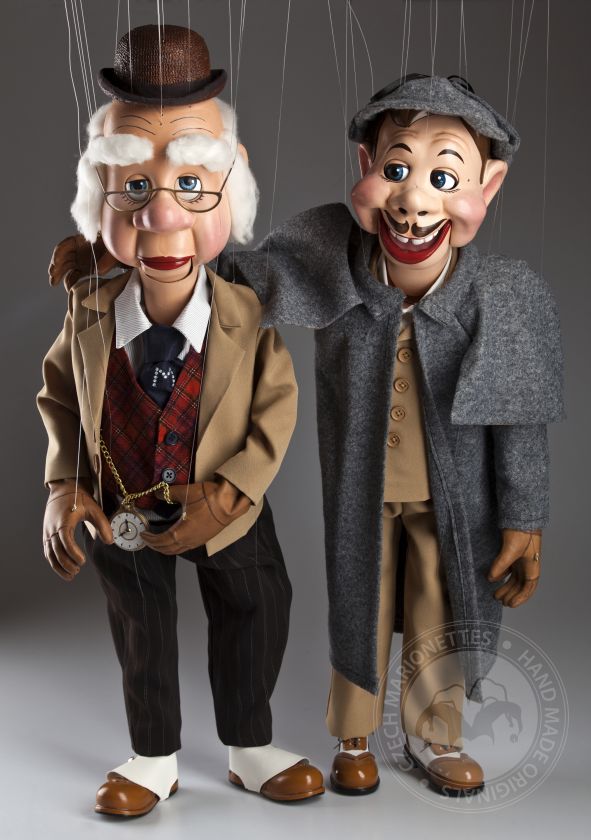 Howdy Doody, Inspector and Mister Bluster! Replicas of famous puppets from  the mid-twentieth century