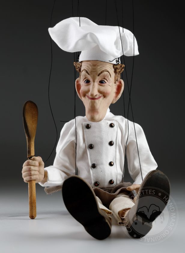 Chefkoch Stan - eine erstaunliche handgemachte Marionette