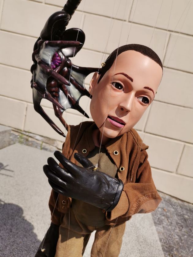 Sigourney Weaver as Ripley, 3D Model for 3D print, 24inches (60cm) marionette