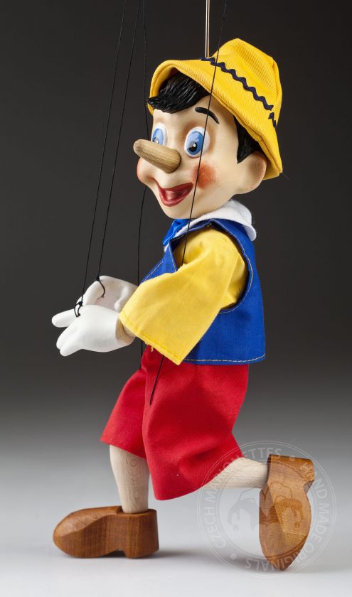 Pinocchio Cartoon Puppe