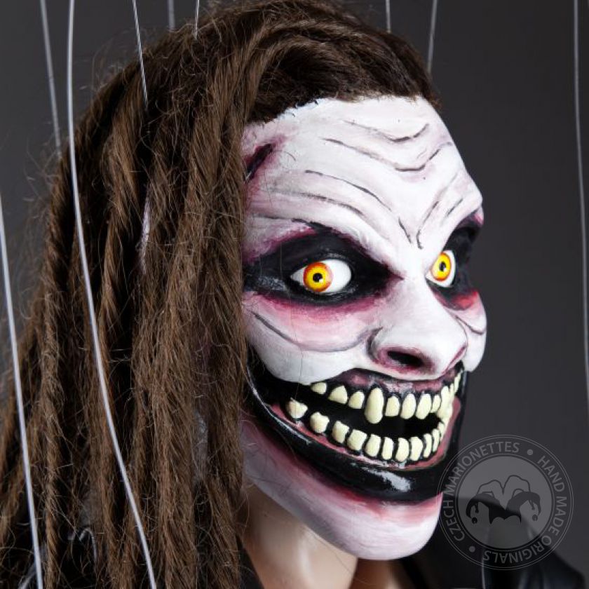 The Fiend – Bray Wyatt, modello 3D della testa di un lottatore, per marionette da 60 cm, file stl