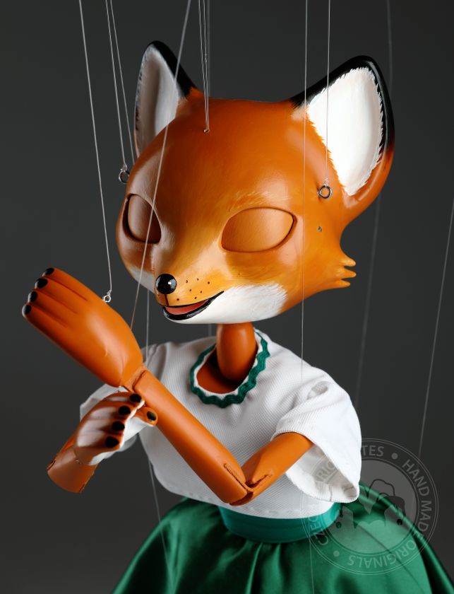 Dancing Fox - marionnette professionnelle de 24 pouces de haut