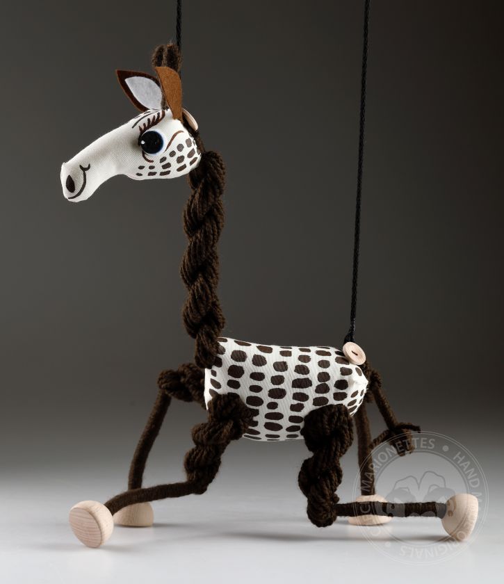 Girafe - Marionnette souple Pepino