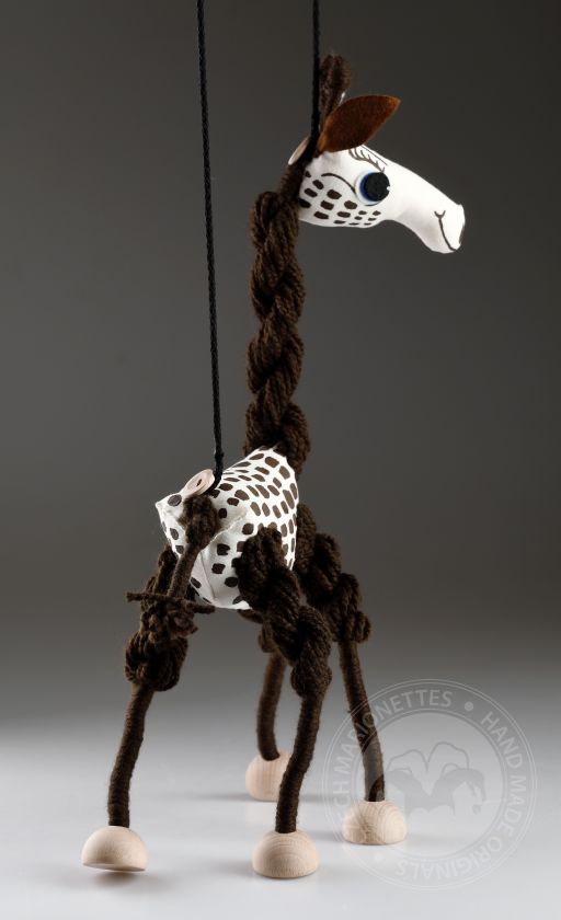 Žirafa - měkká loutka Pepino