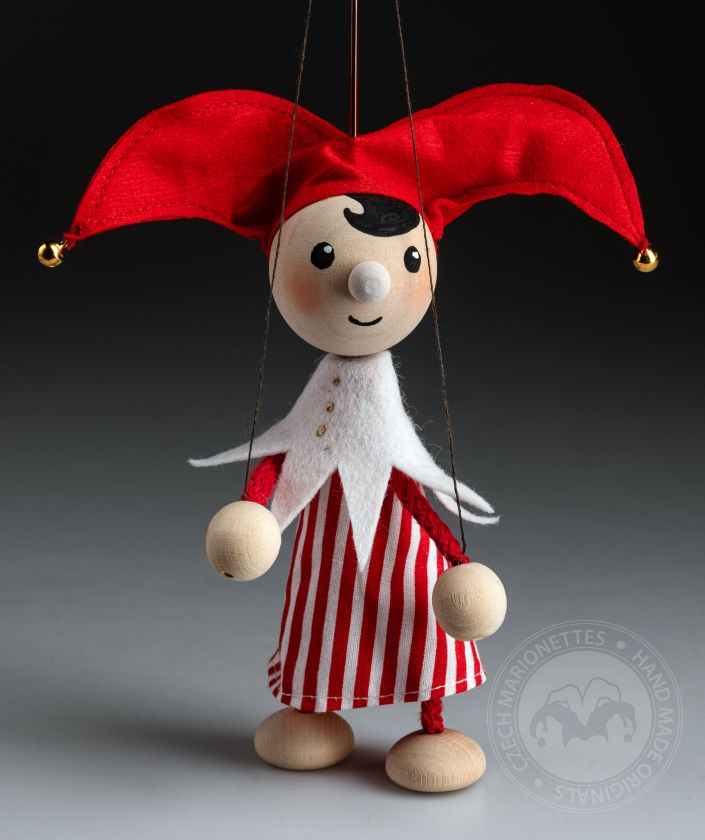 Little Jester - Marionnette marionnette faite à la main