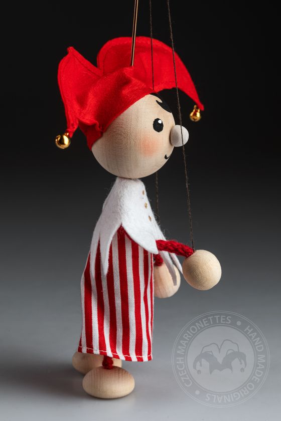 Little Jester - Handmade Marionette Puppet