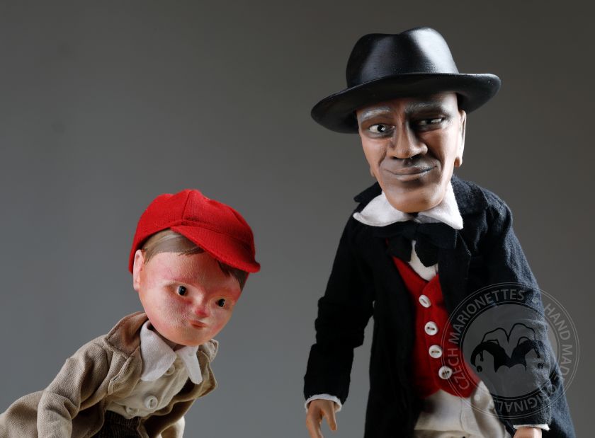 Stop-Motion-Puppen für einen Film
