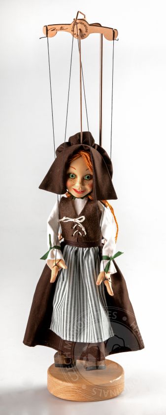 Stand for a small marionette 30 cm tall