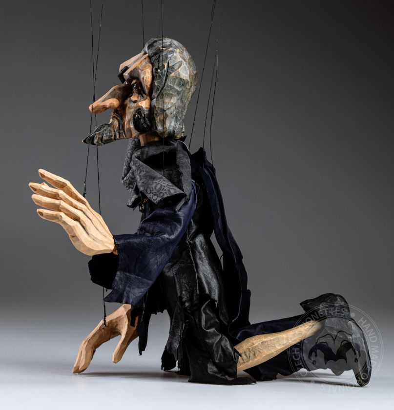 Schori - marionnette en bois sculptée à la main