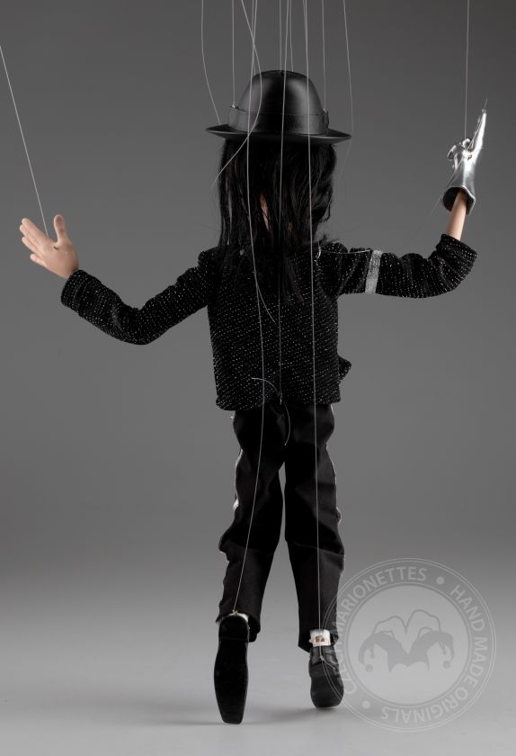 Michael Jackson - 40 cm vysoká performerská loutka