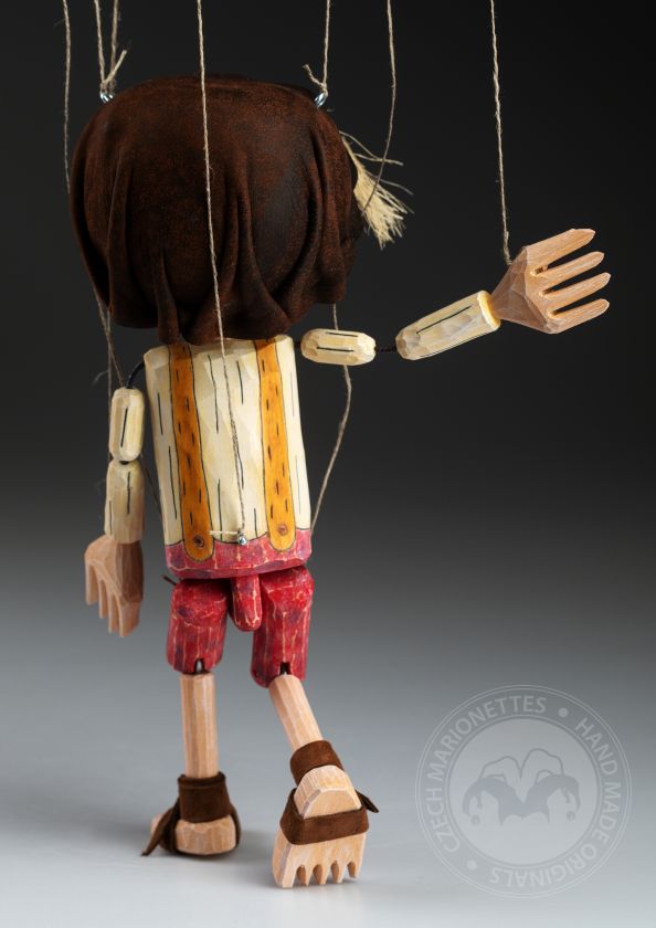 Pinocchio - original tschechische Holzmarionette
