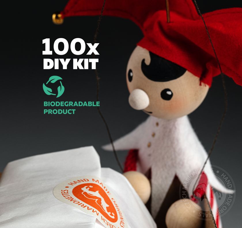 DIY kit - Malý kašpárek speciální balíček 100 ks