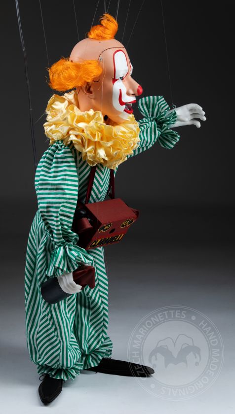 Clarabelle - Marionnette clown du spectacle Howdy Doody