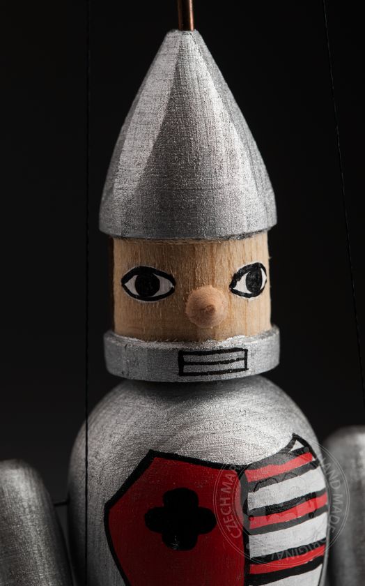 Soldat - Mini marionnette en bois