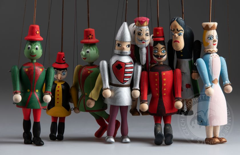 Soldier - Mini Wooden Marionette Puppet