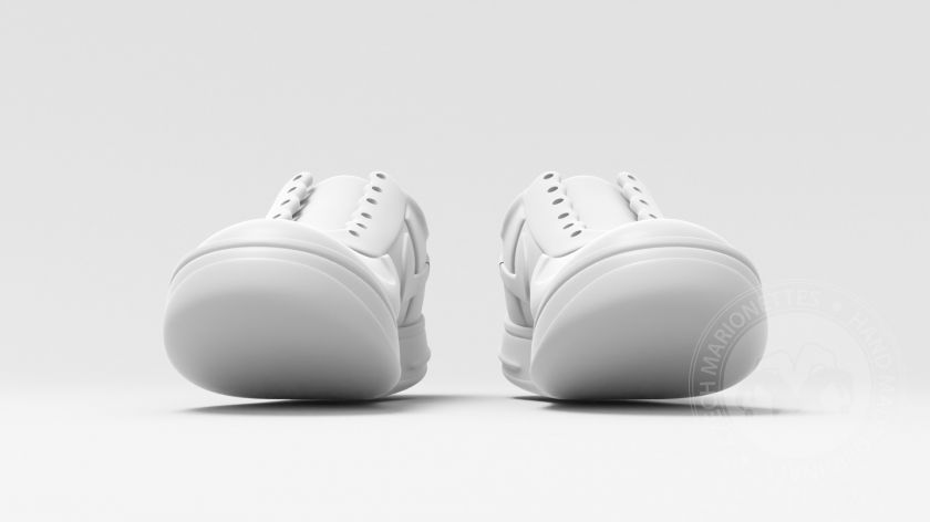 Nike sneakers, modèle imprimable en 3D pour marionnette