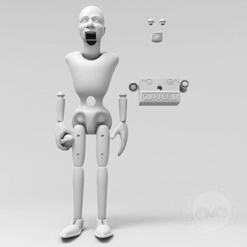 3D Clown Model for 3D Printing