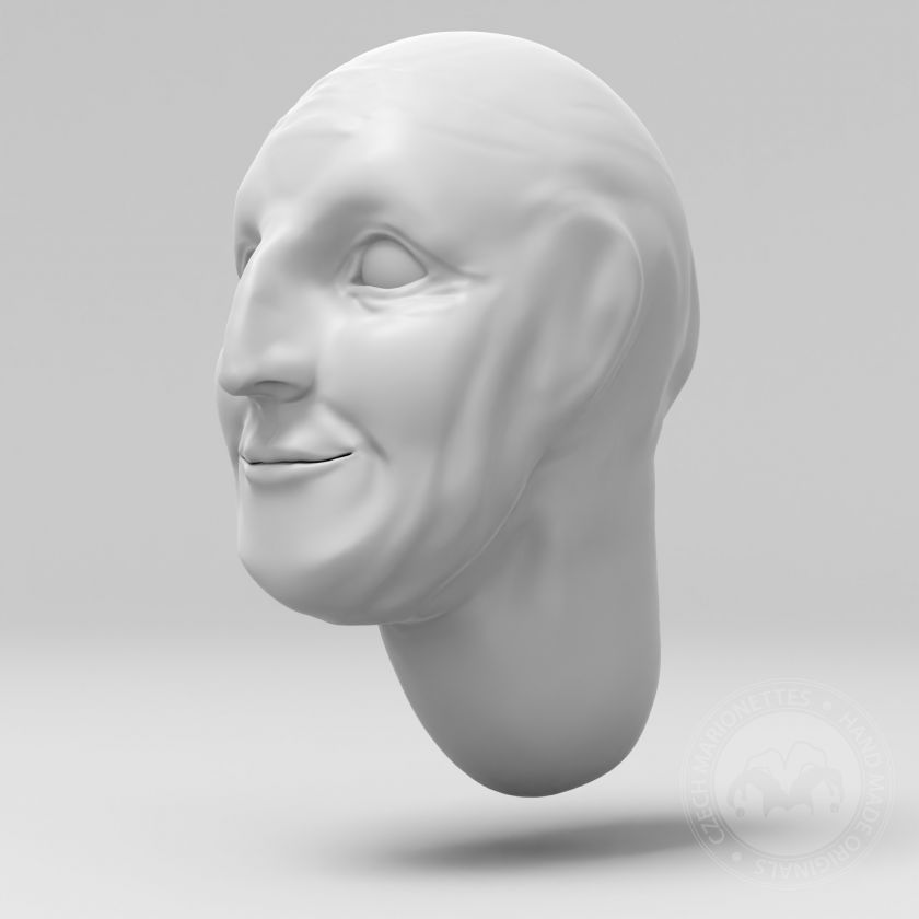 Scarecrow, 3D Model head for 3D print