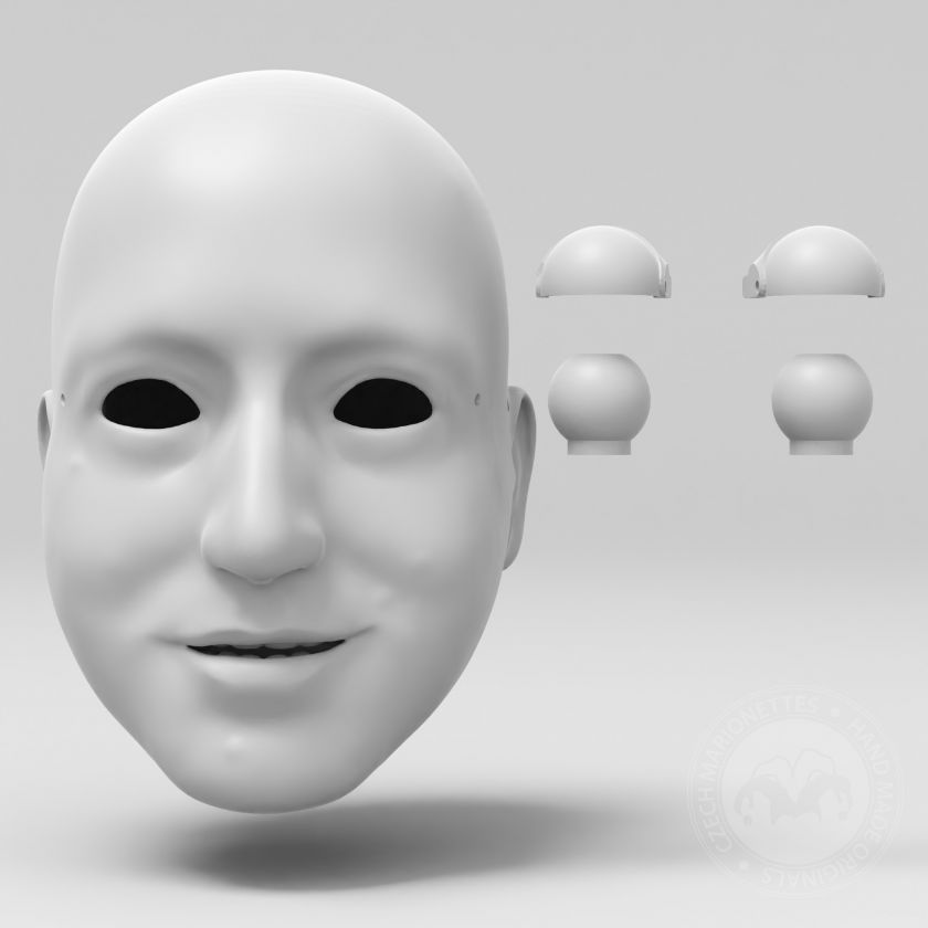 Andy Kaufman, 3D Model head for 3D print