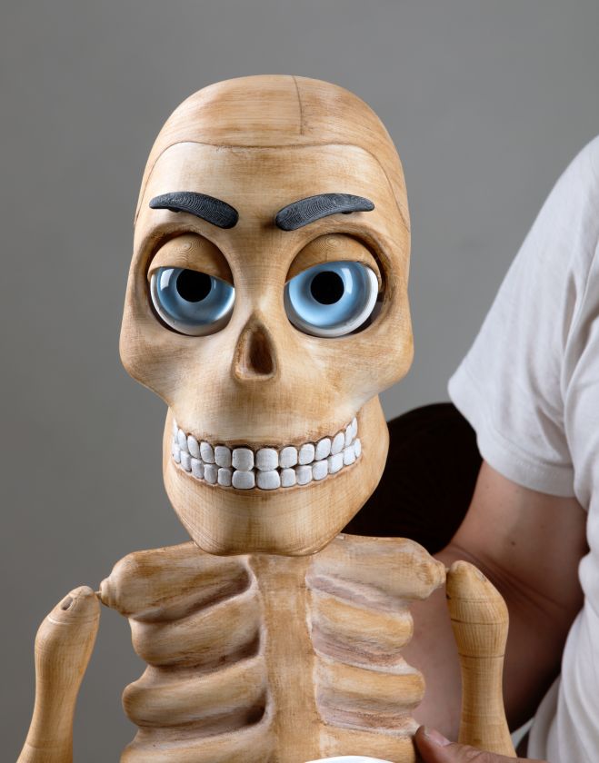 Donnie The ultimate ventriloguist puppet skeleton