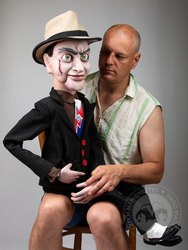 Scarface - Ventriloquist Puppet Dummy
