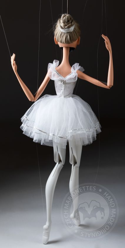 Ballerine - marionnette de portrait professionnelle de 100 cm de haut