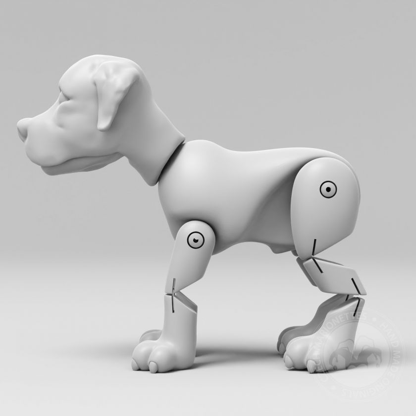 Dog 3D model