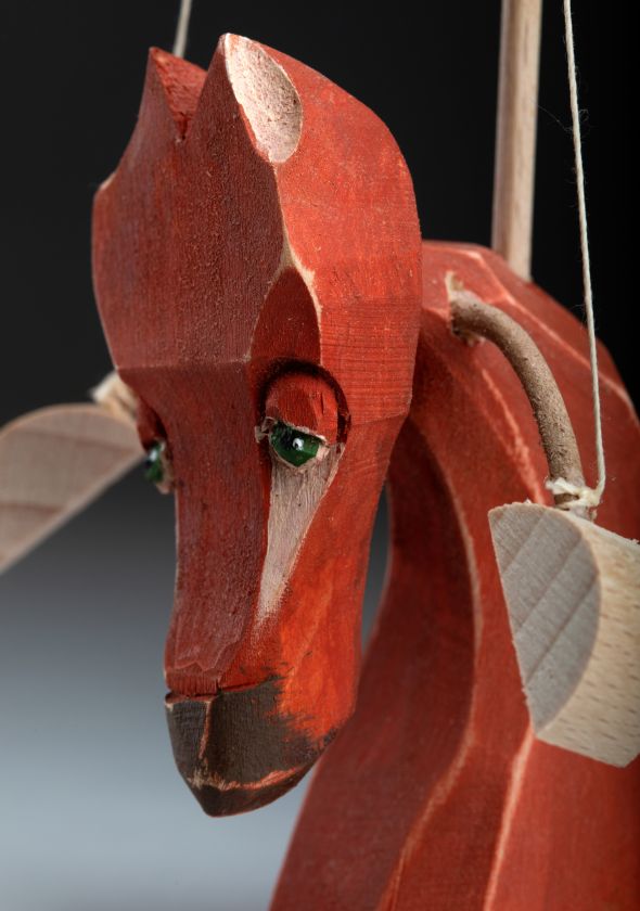 Marionnette à Doigt Renard En Peluche - Jouet éducatif Et Créatif Pour Enfants, Outil De Narration