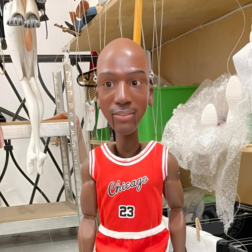Modello 3D della testa di Michael Jordan per la stampa 3D