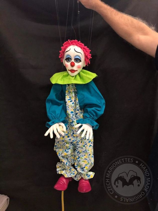 50% down payment for Clown - professional marionette with baloon