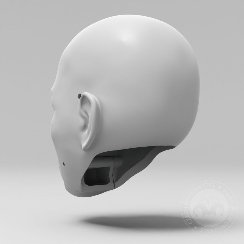 Modello 3D di testa di Bob Marley per la stampa 3D