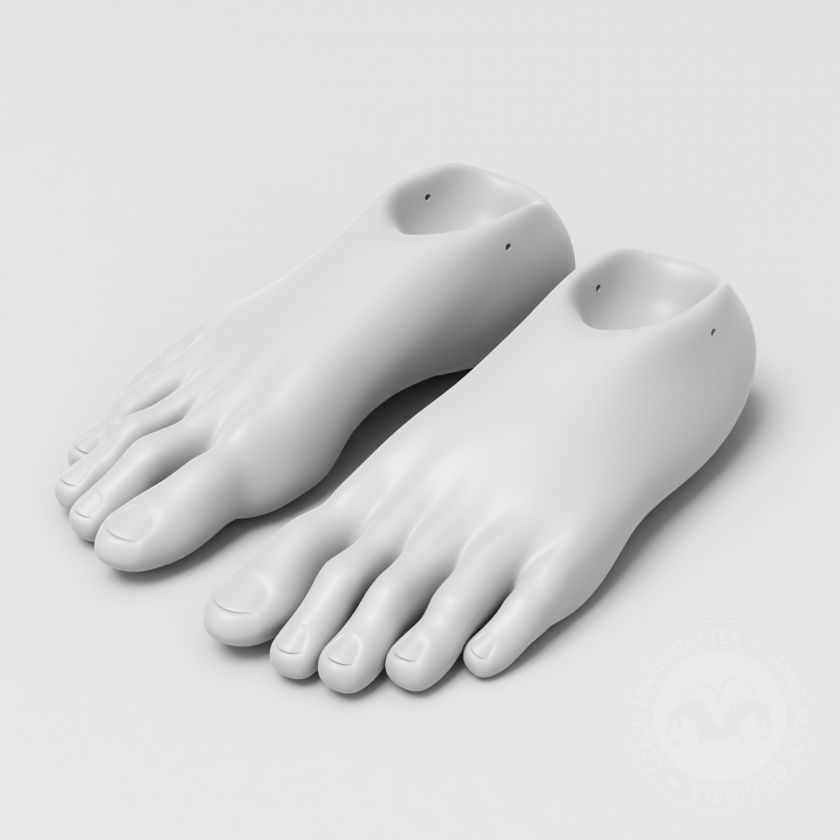 Modèle 3D du pied (pour impression 3D)