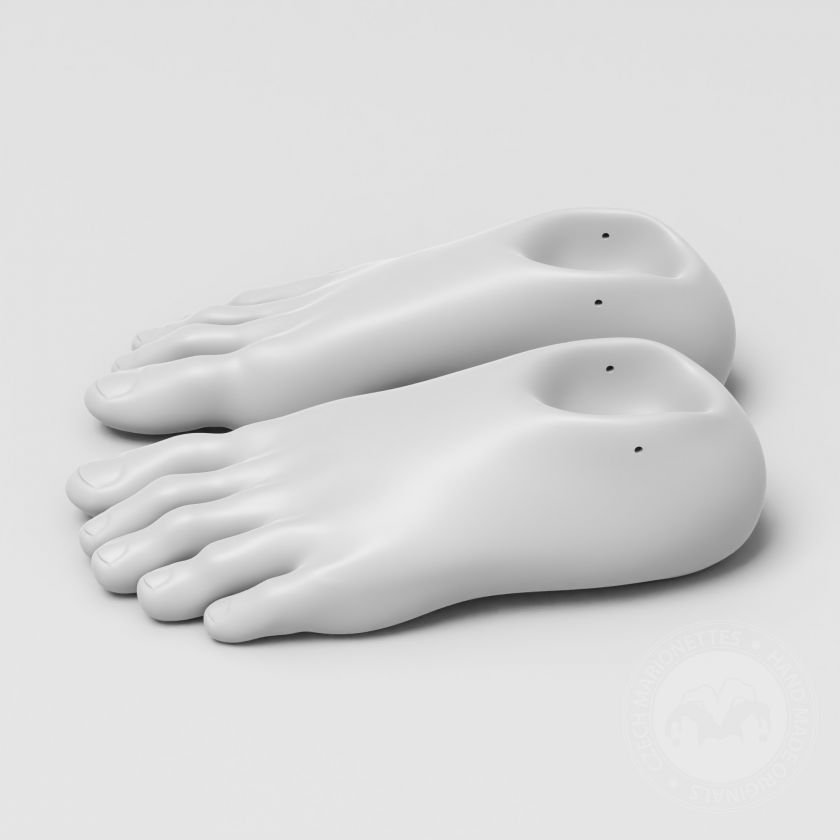 Modèle 3D du pied (pour impression 3D)