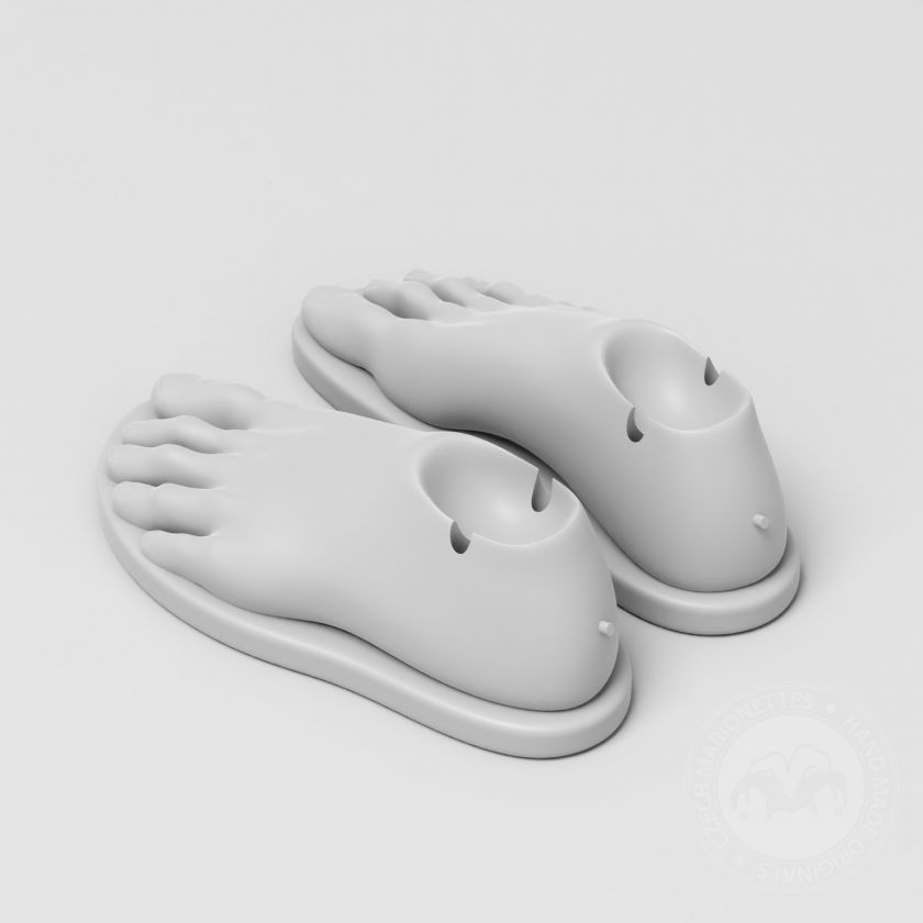 3D Model žabky (pro 3D tisk)