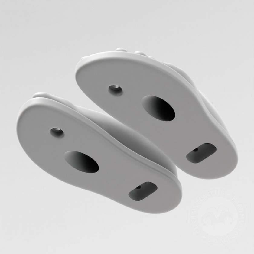3D Model flip flops (for 3D printing)