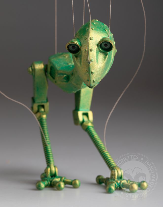Robotic Bird - Czech Marionette Puppet