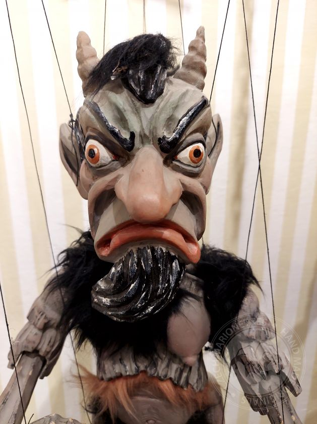 Devil - antique marionette